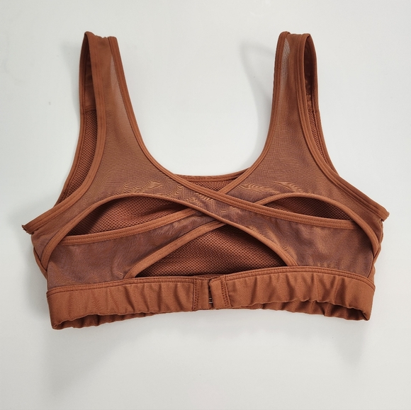Aerie offline maximum support Sports Bra burnt orange - Size Small - Picture 2 of 9